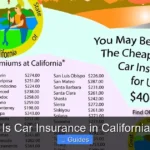 How Much Is Car Insurance in California per Month