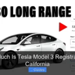 How Much Is Tesla Model 3 Registration in California