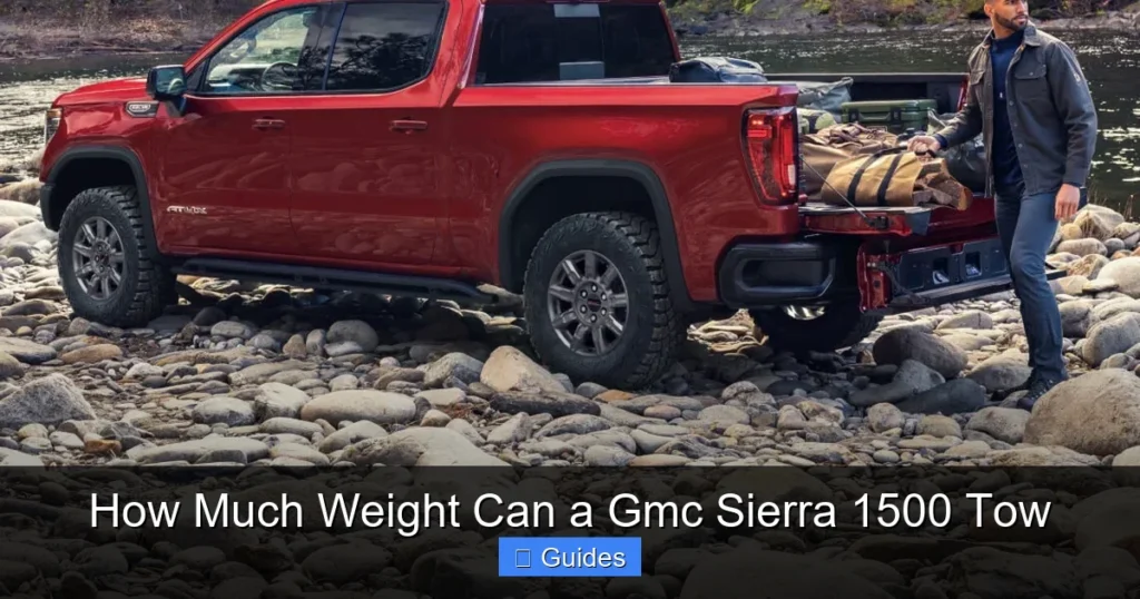 How Much Weight Can a Gmc Sierra 1500 Tow
