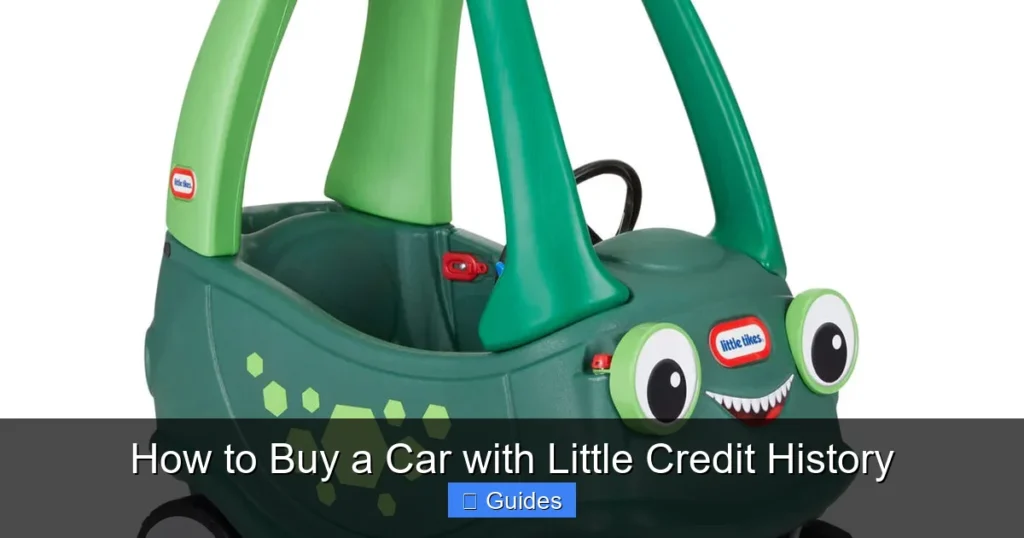 How to Buy a Car with Little Credit History
