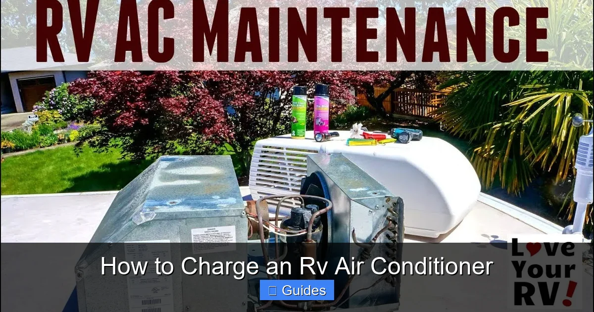 How to Charge an Rv Air Conditioner