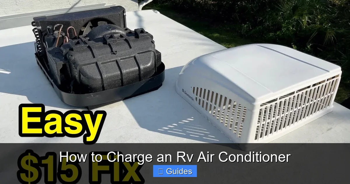 How to Charge an Rv Air Conditioner