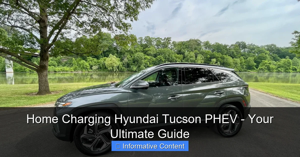 Home Charging Hyundai Tucson PHEV - Your Ultimate Guide