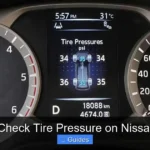 How to Check Tire Pressure on Nissan Altima