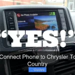 How to Connect Phone to Chrysler Town and Country