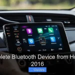 How to Delete Bluetooth Device from Honda Civic 2016