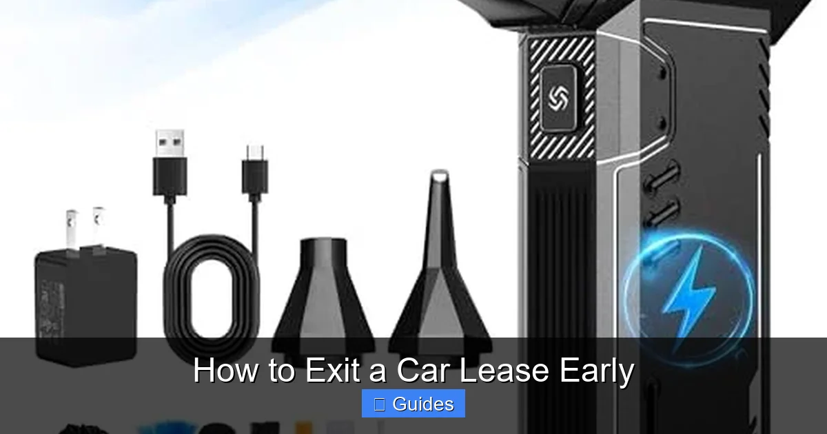 How to Exit a Car Lease Early