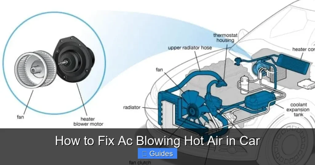 How to Fix Ac Blowing Hot Air in Car