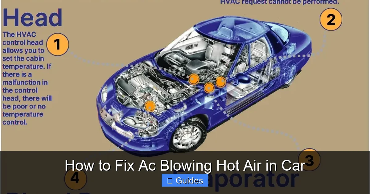 How to Fix Ac Blowing Hot Air in Car