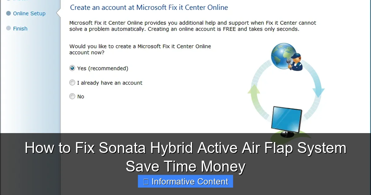 How to Fix Sonata Hybrid Active Air Flap System Save Time Money