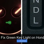 How to Fix Green Key Light on Honda Civic