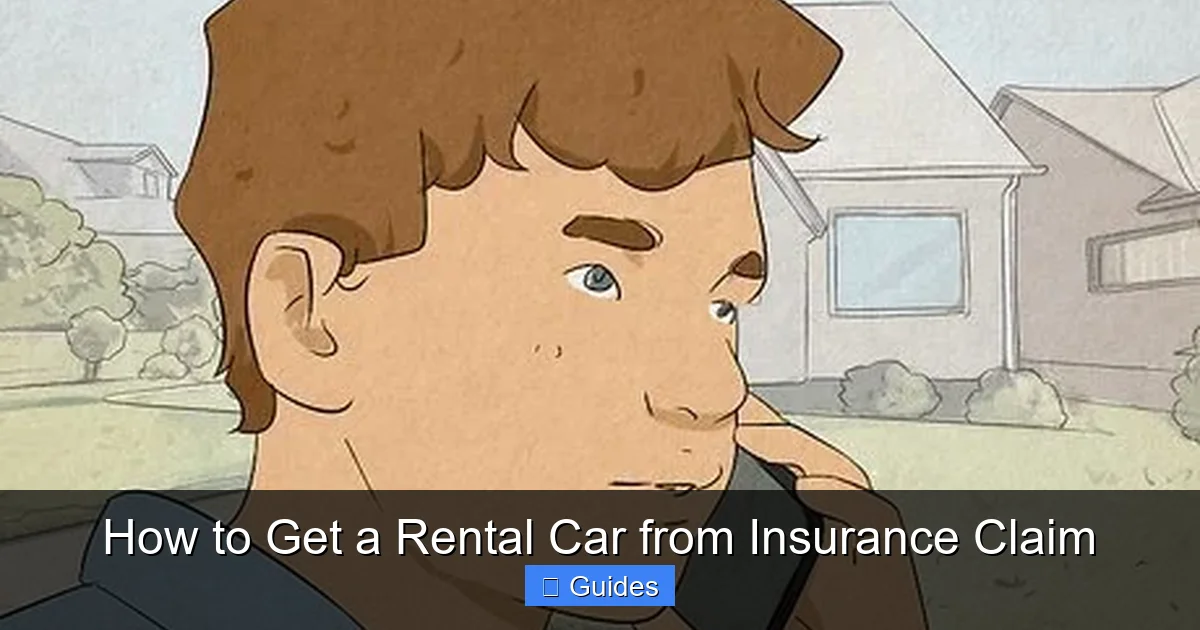 How to Get a Rental Car from Insurance Claim