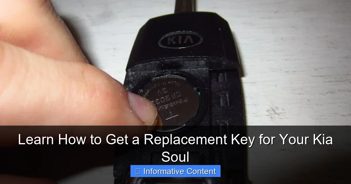Learn How to Get a Replacement Key for Your Kia Soul