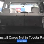 How to Install Cargo Net in Toyota Rav4 2023