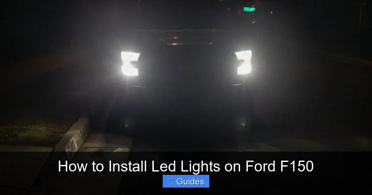 How to Install Led Lights on Ford F150