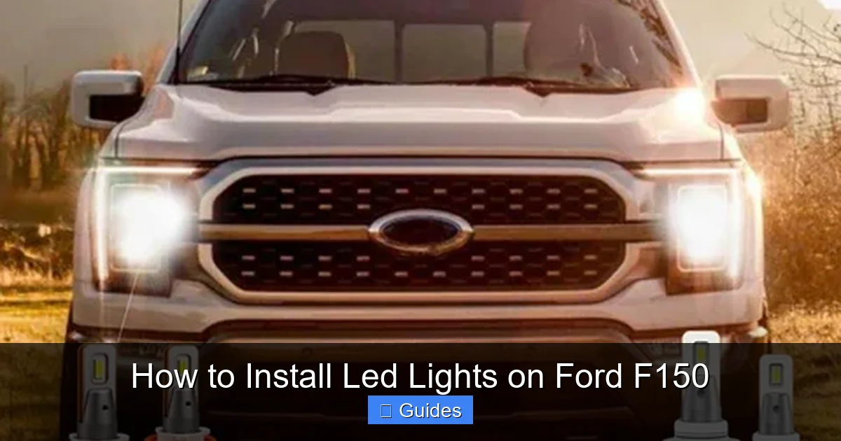 How to Install Led Lights on Ford F150