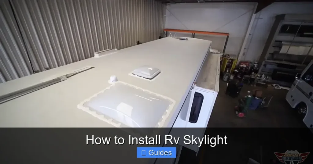 How to Install Rv Skylight