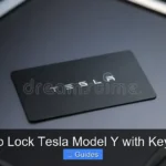 How to Lock Tesla Model Y with Key Card