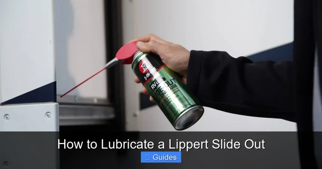 How to Lubricate a Lippert Slide Out