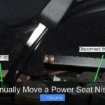 How to Manually Move a Power Seat Nissan Altima