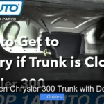 How to Open Chrysler 300 Trunk with Dead Battery