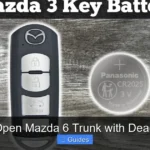 How to Open Mazda 6 Trunk with Dead Battery