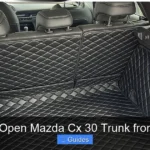 How to Open Mazda Cx 30 Trunk from Inside
