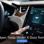 How to Open Tesla Model X Door from Outside