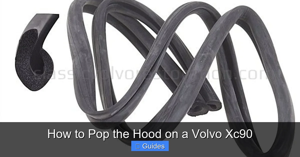 How to Pop the Hood on a Volvo Xc90