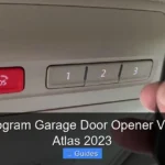 How to Program Garage Door Opener Volkswagen Atlas 2023