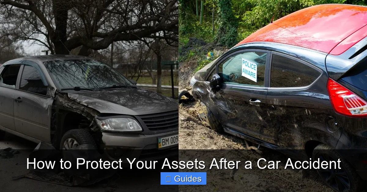 How to Protect Your Assets After a Car Accident