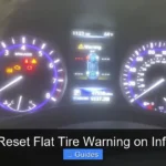 How to Reset Flat Tire Warning on Infiniti Q60
