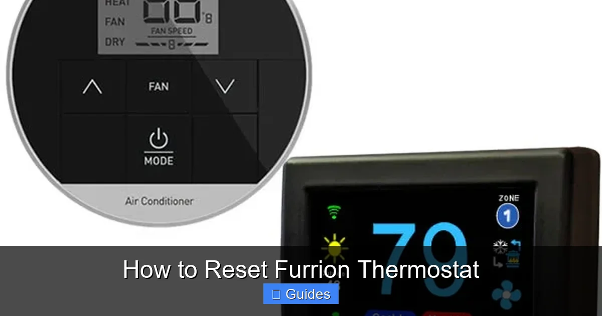 How to Reset Furrion Thermostat