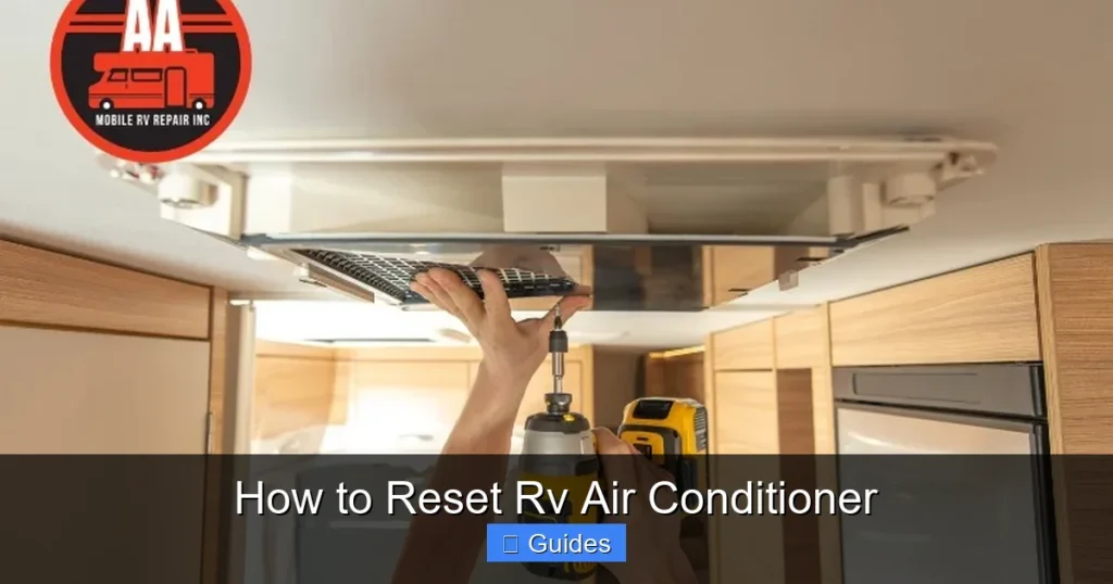 How to Reset Rv Air Conditioner