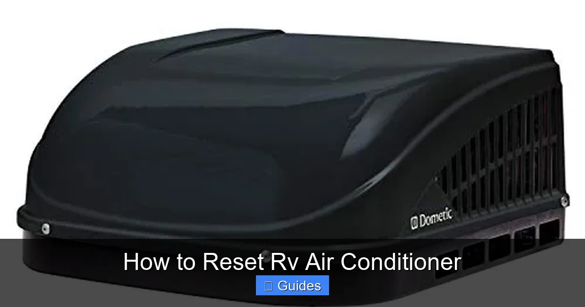 How to Reset Rv Air Conditioner