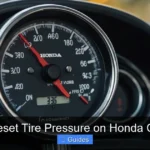 How to Reset Tire Pressure on Honda Civic 2020