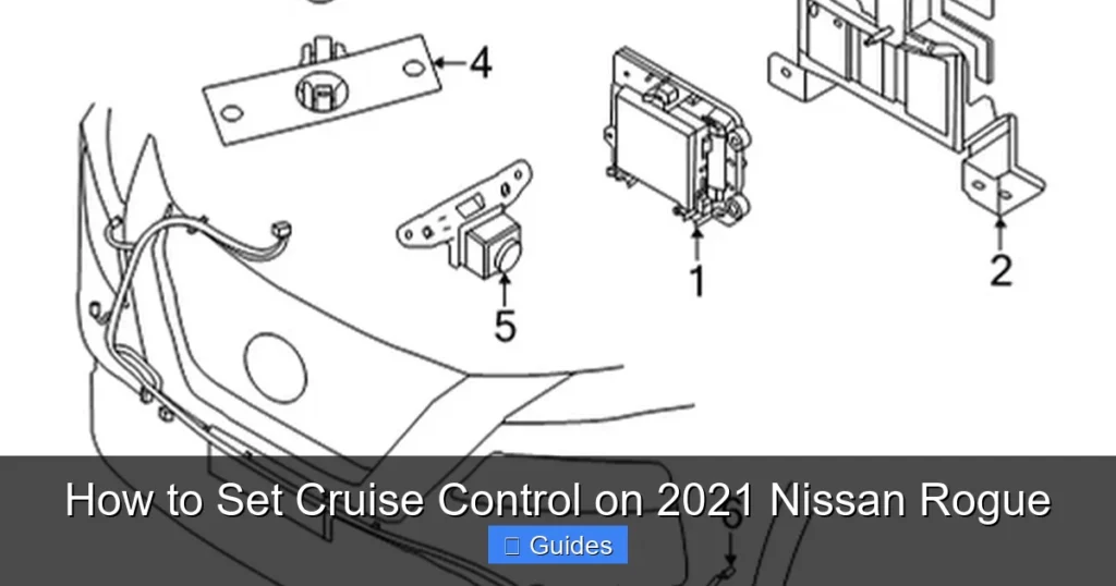 How to Set Cruise Control on 2021 Nissan Rogue