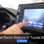 How to Set Radio Stations in Toyota Rav4 2023
