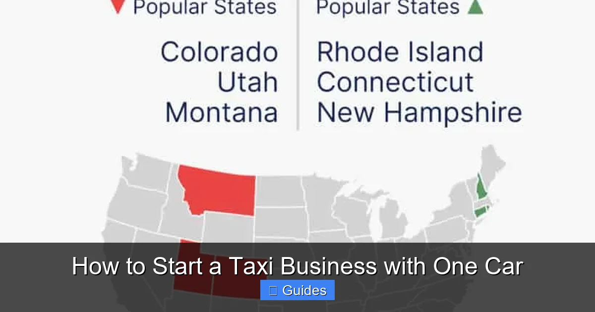 How to Start a Taxi Business with One Car