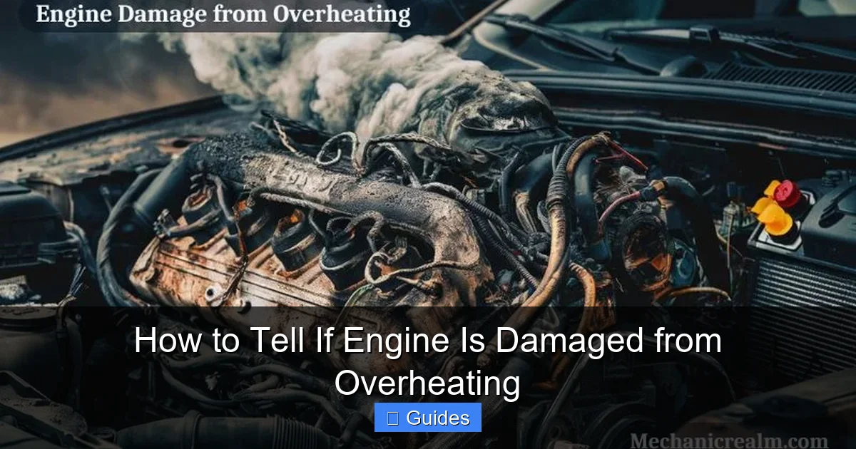 How to Tell If Engine Is Damaged from Overheating