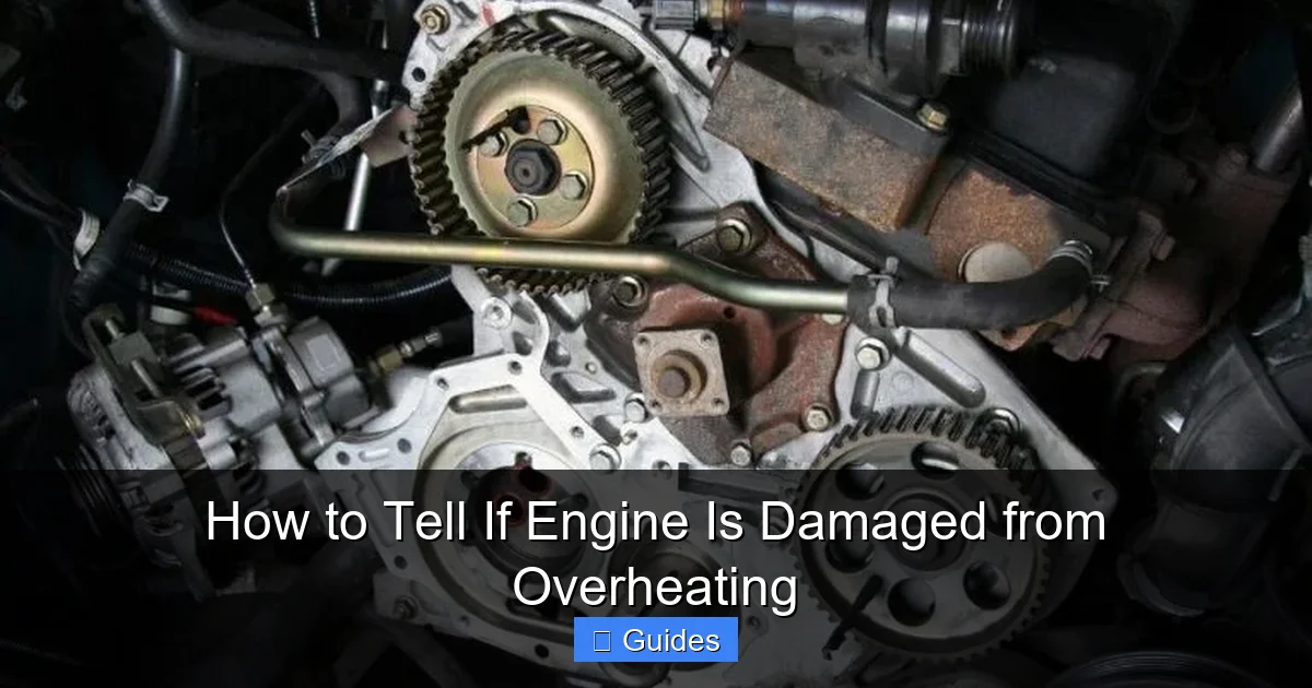 How to Tell If Engine Is Damaged from Overheating