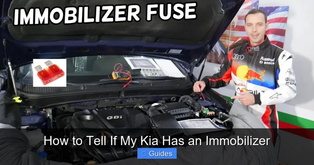 How to Tell If My Kia Has an Immobilizer