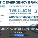 How to Turn Off Automatic Emergency Braking Nissan