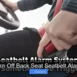 How to Turn Off Back Seat Seatbelt Alarm Subaru