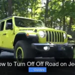 How to Turn Off Off Road on Jeep