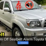 How to Turn Off Seatbelt Alarm Toyota Rav4 2022