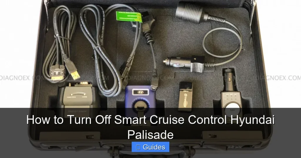 How to Turn Off Smart Cruise Control Hyundai Palisade