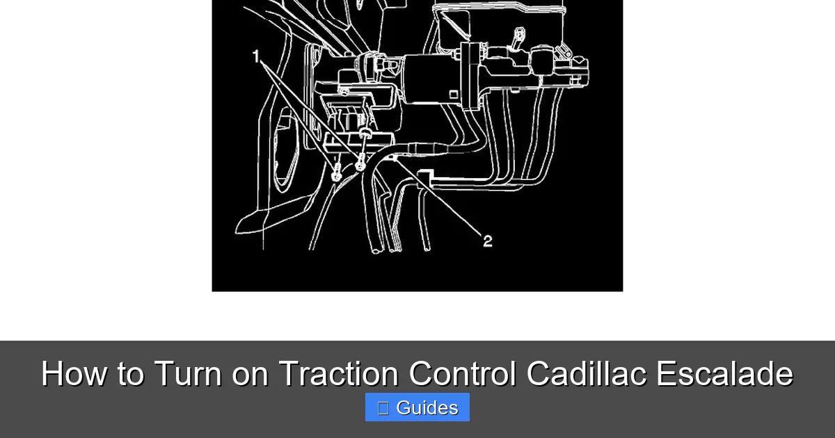 How to Turn on Traction Control Cadillac Escalade