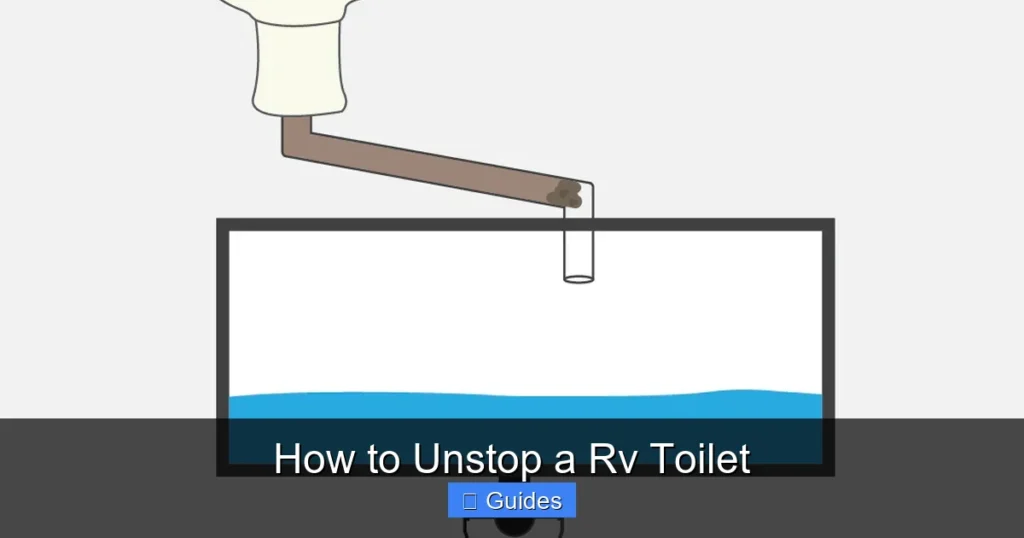 How to Unstop a Rv Toilet
