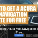 How to Update Acura Mdx Navigation System for Free